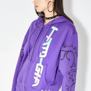 I.AM.GIA Astrea Vintage Women's Purple Hoodie